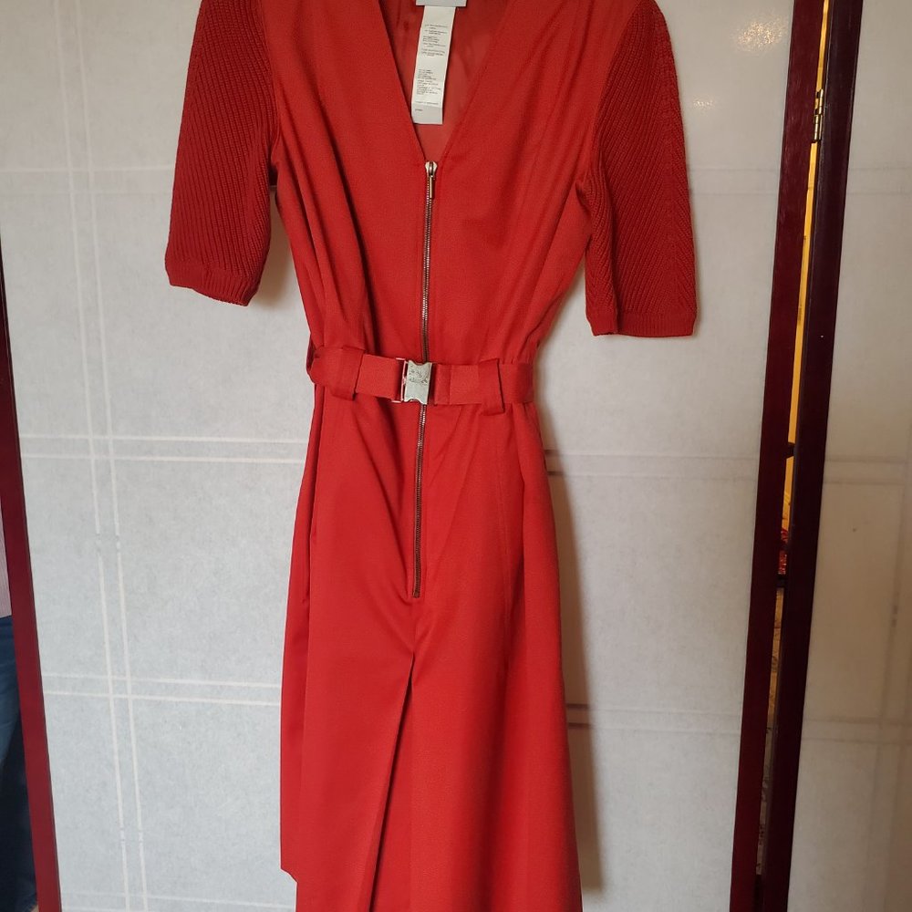 Akris Punto Vneck Dress Size 12